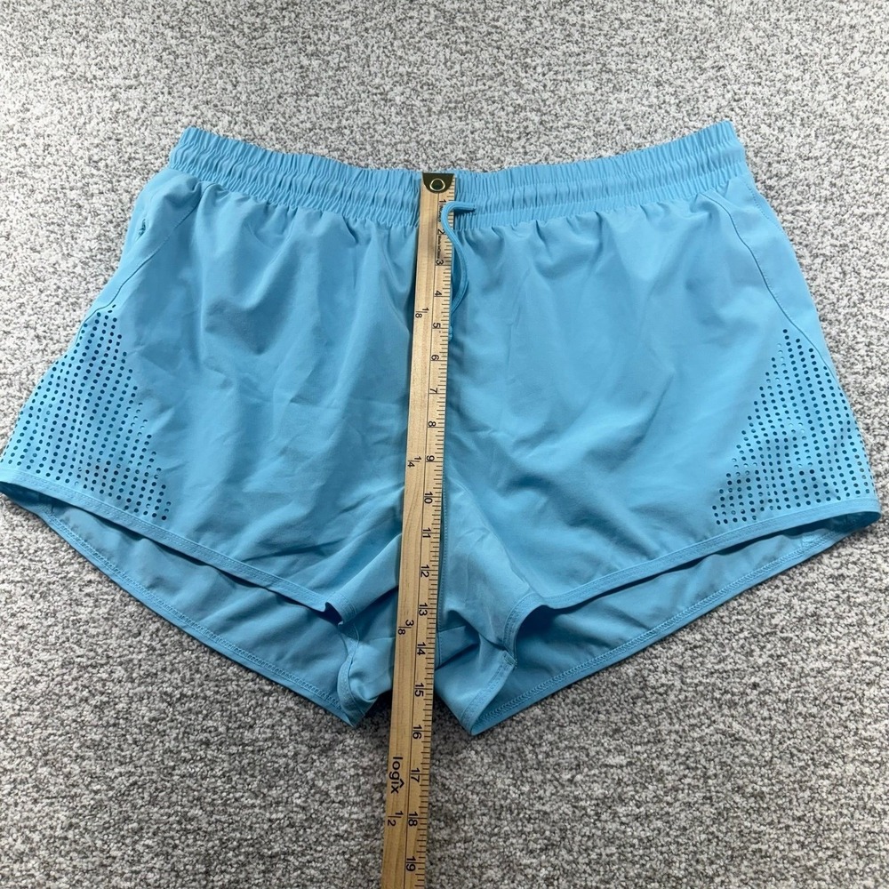 Women's ZYIA Active Sky Blue Athletic Running Pocket Lined Sprint Shorts Size XL - Picture 8 of 8